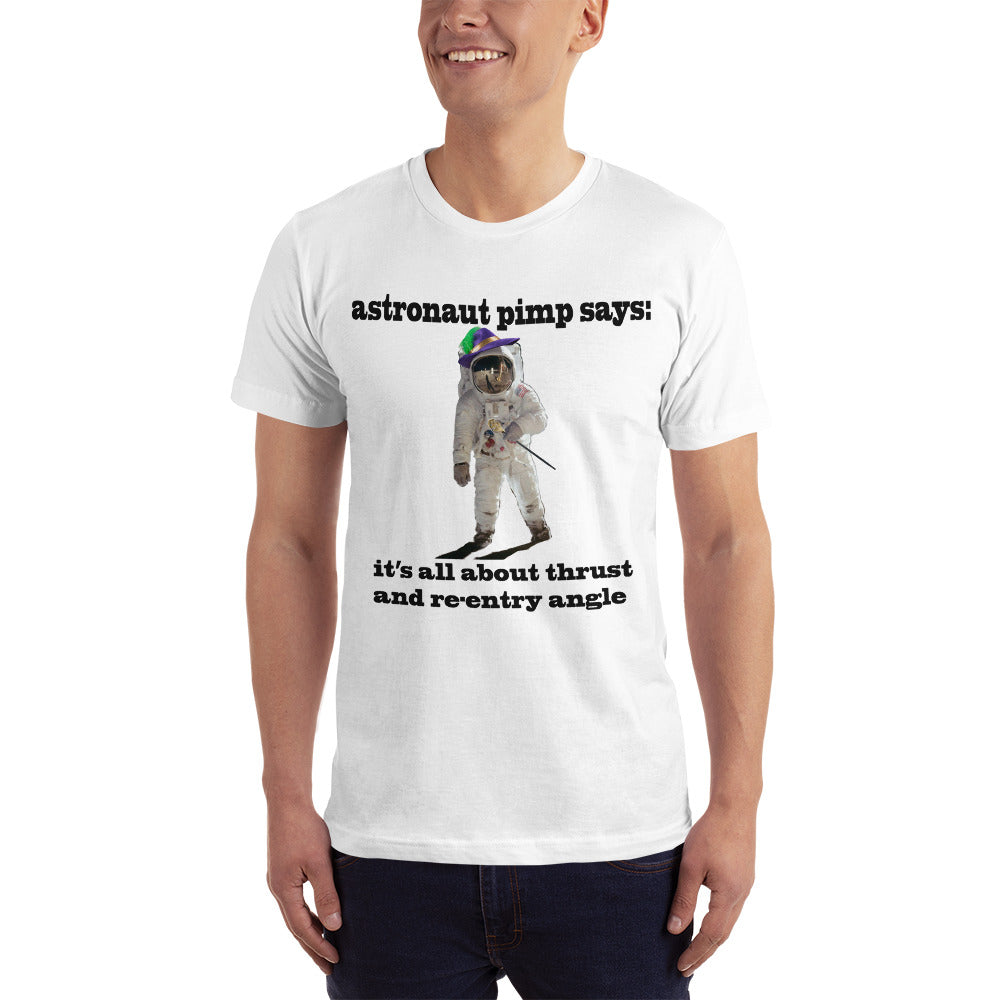 Astronaut Pimp Premium Jersey T-Shirt