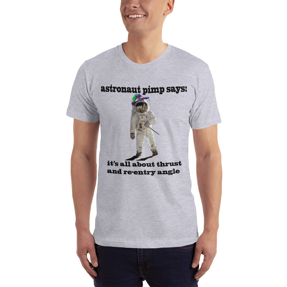 Astronaut Pimp Premium Jersey T-Shirt