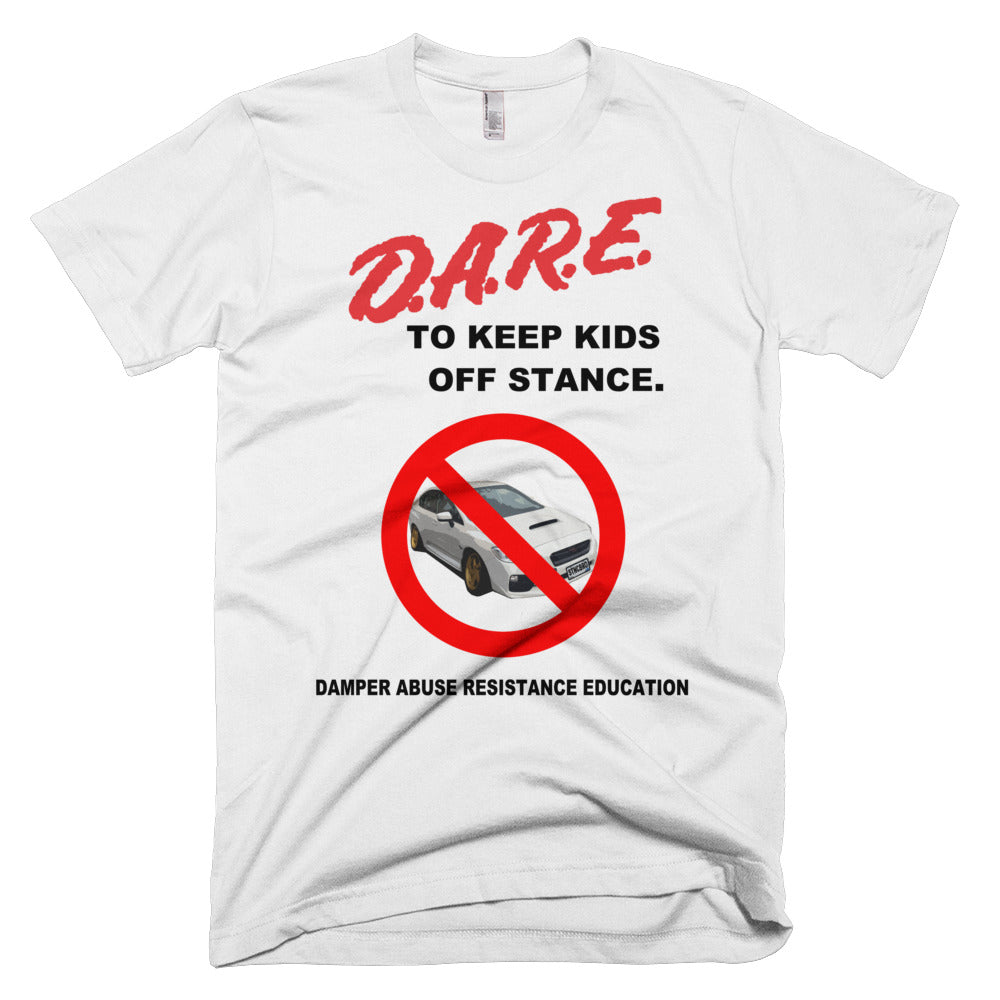 D.A.R.E. Stance Premium Jersey Cotton T-Shirt
